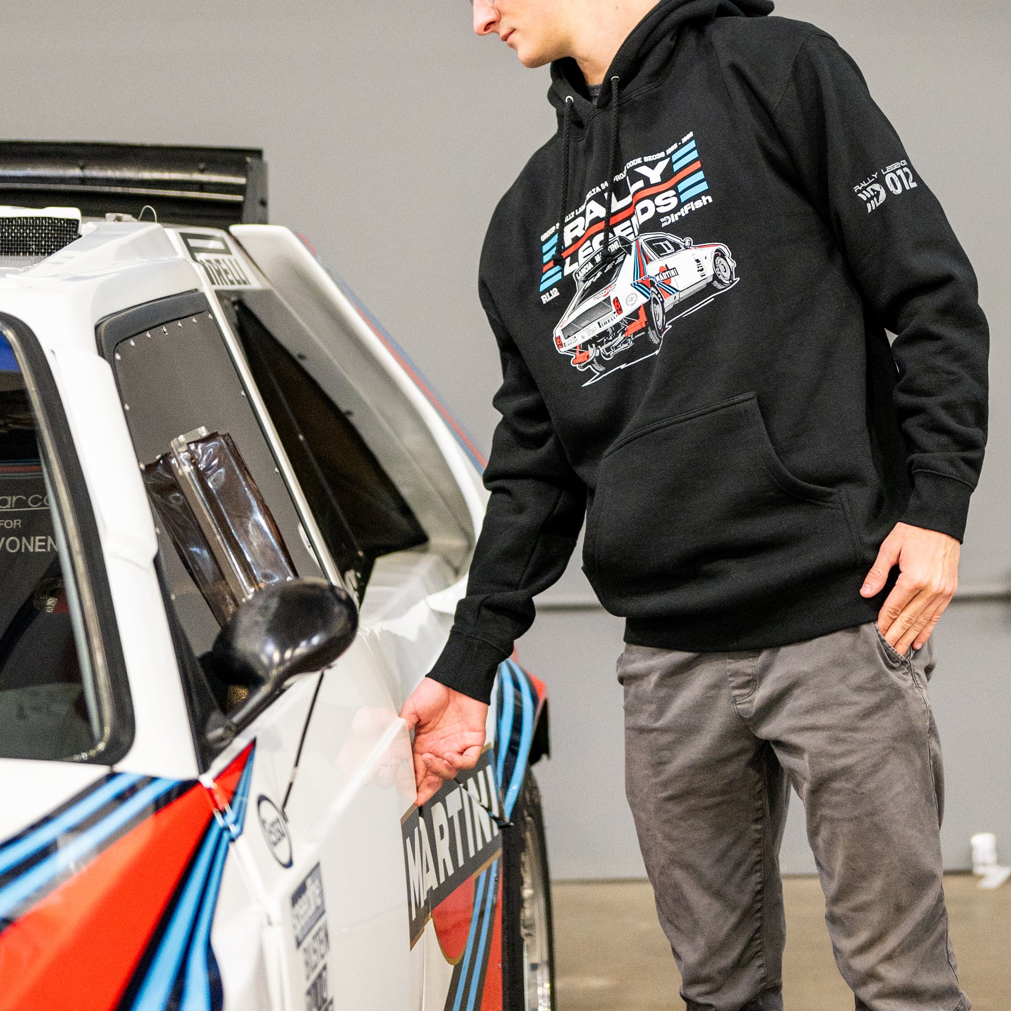 Rally Legends - Lancia Delta Hoodie