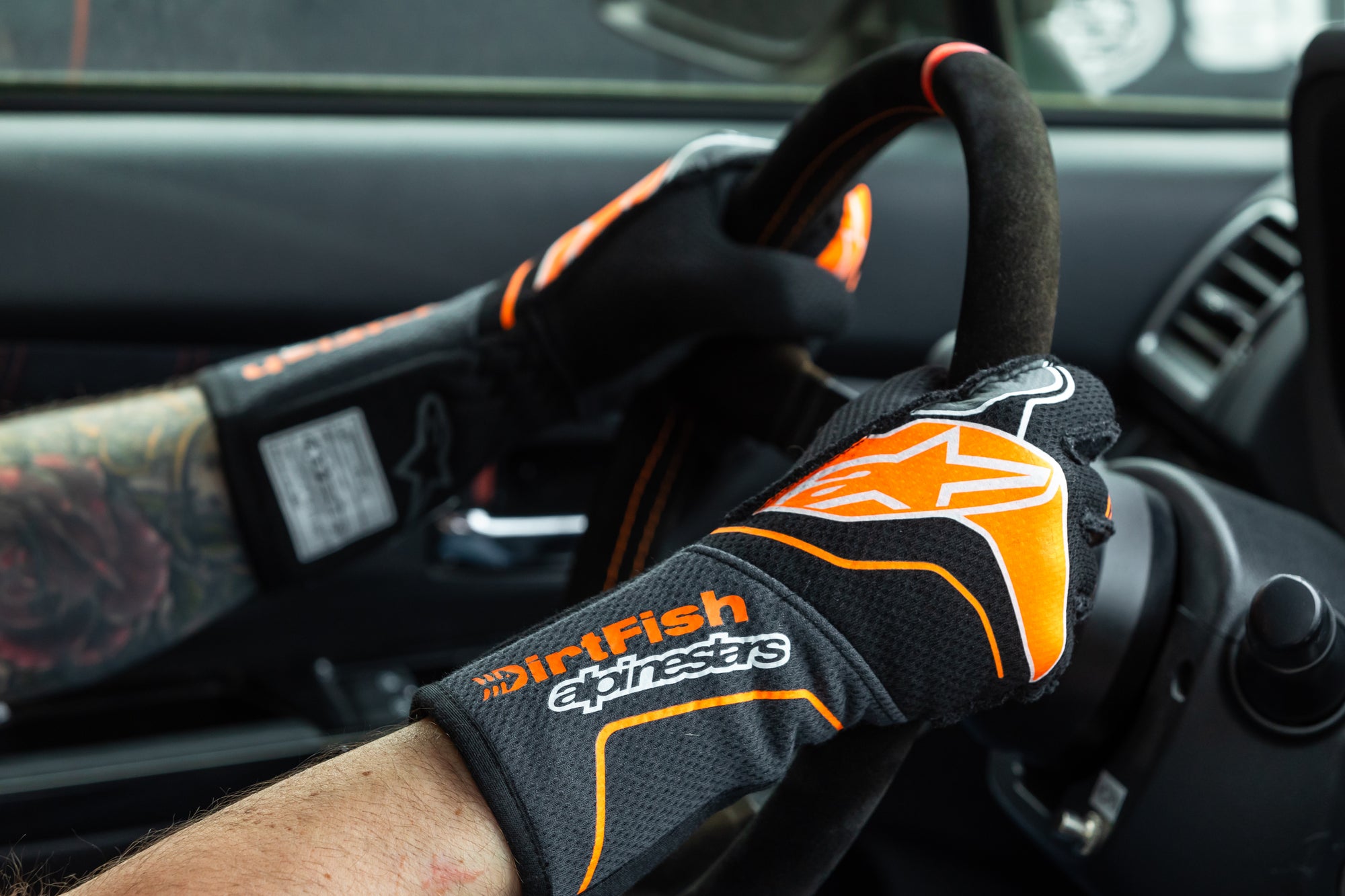 Alpinestars Tech-1 ZX V3 SFI Gloves (Orange)