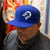 Oversteer Flat Bill Snapback Hat (Blue)