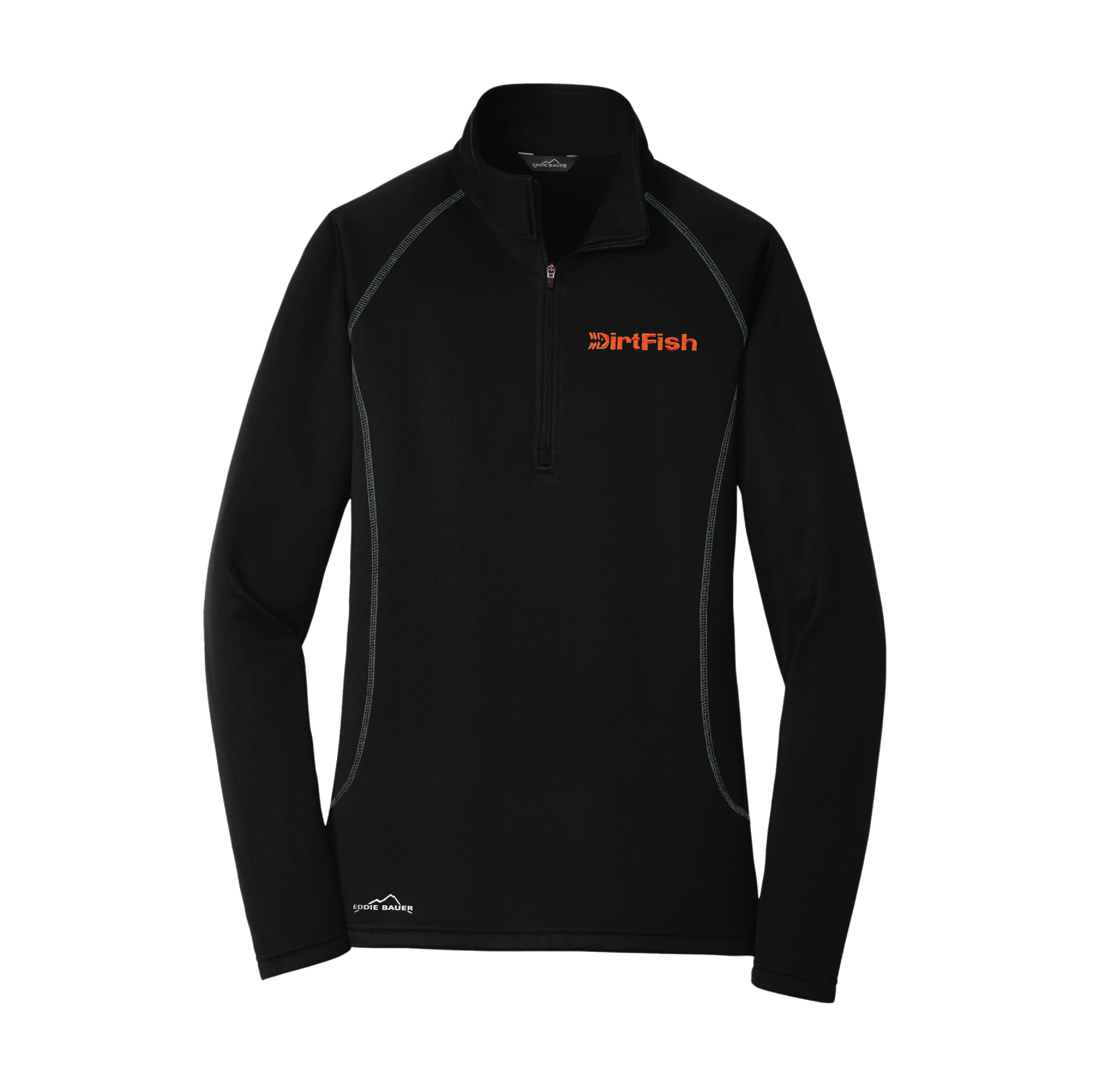 Women s Athletic Fit Quarter Zip DirtFish Shop